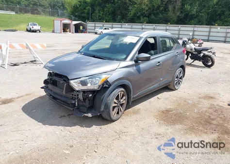 2019 Nissan Kicks Sv from USA, damaged, VIN 3N1CP5CU2KL492799